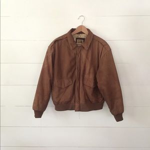 Vintage leather jacket-
